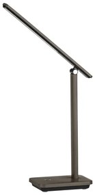 Eglo 900958 - LED Stmievateľná nabíjacia lampa INIESTA LED/3,6W/5V 1800mAh hnedá