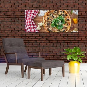 Obraz pizze (120x50 cm)