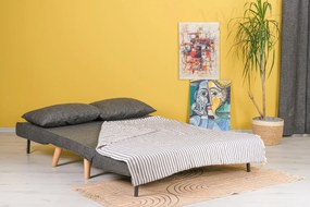 Pohovka futon Fillie (Tmavá sivá). Vlastná spoľahlivá doprava až k Vám domov. 1073398