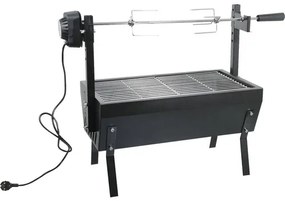 Gril na drevené uhlie Cattara Barbecue 82x65x34 cm s motorom 230 V