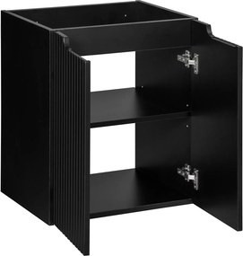 Comad Kúpeľňová skrinka pod umývadlo Nova Black 50 čierna