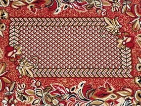 DC Koberec PP 7192 červená Rozmer: 140×190 cm