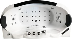 Terra Hydromasážna vírivá vaňa Parma 924 160x88 s ohrevom vody