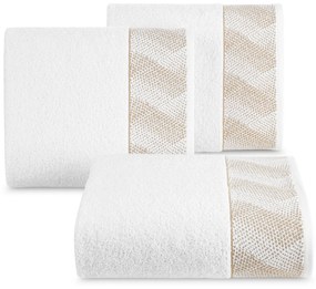 BAVLNENÝ UTERÁK LIMITED COLLECTION BLANCA12 SADA 3KS 70X140 CM BIELA