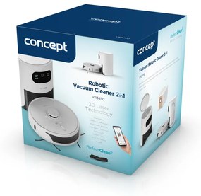 Concept VR3450 robotický vysávač s mopom 2v1 Perfect Clean