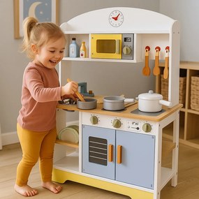 Detská kuchynka s príslušenstvom MILA viacfarebná