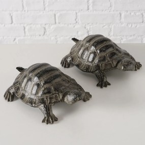 Záhradná liatinová figúrka Trully2, 6x21 cm, hnedá