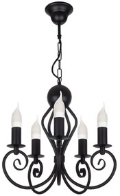 Luster na reťazi VINCENT 5xE14/40W/230V