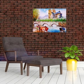 Obraz - Olejomaľba mesta (70x50 cm)