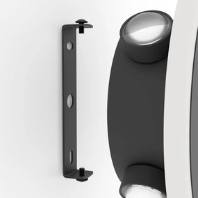 Eglo 901585 - LED Nástenné svietidlo TALAMELLO LED/12W/230V 3000K pr. 17 cm čierna