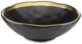 Keramická súprava tanierov Lissa Black Gold 8ks