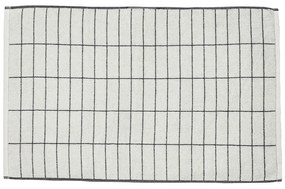 Biela kúpeľňová predložka 50x80 cm Tile Stone - Mette Ditmer Denmark