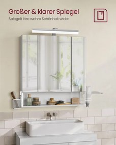 Zrkadlová skrinka BBK126W01