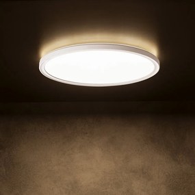 KANLUX KANLUX, AZPO stropné LED svietidlo, priemer 225mm, 11,8W, 3000/4000/6000K, IP54, biela, 31512