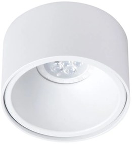 EUlight Podhľadové svietidlo Bali Round, 1x biele kovové tienidlo, w