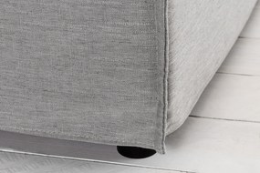 Taburetka Heaven 100cm sivá bielizeň