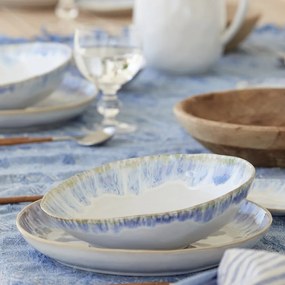 Modrá kameninová misa Costa Nova Brisa, ⌀ 24 cm