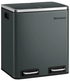 Recyklačný odpadkový kôš SONGMICS LTB30GS