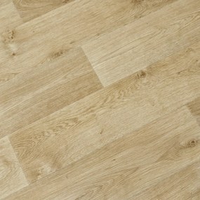 Gerflor, PVC podlaha - lino AladinTex Plus 2351 Timber Golden, na mieru, šíře 4m, hnedá, filc, chodba / predsieň