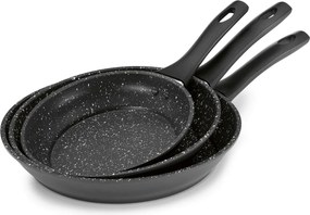 XXXLutz SADA PANVÍC nepriľnavý povrch PTFE 3-dielne 20/24/28 cm BRATMAXX - Online Only bytové doplnky - 005247062601