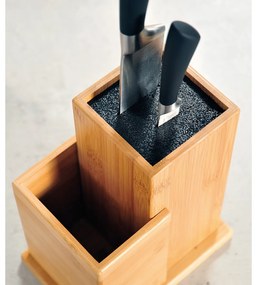 Kesper 58025 Blok na nože so zásobníkom, 24 x 18,5 x 12,7 cm