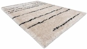 Koberec FLUFFY 2371 shaggy paski - krém / antracit