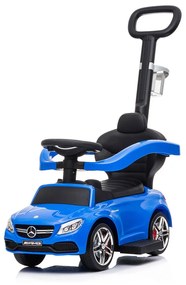 Detské odrážadlo s vodiacou tyčou Mercedes Benz AMG C63 Coupe  Baby Mix modré