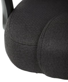 Kancelárske kreslo DEXTER — látka, sivá