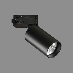 ACB T37640N Koľajnicové svietidlo Zoom 3764/6, matná čierna, LED, GU10, 1x10W