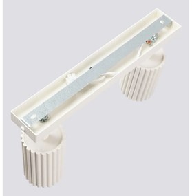 Krémovobiele bodové svietidlo 6,5x30 cm Gleam – Sollux