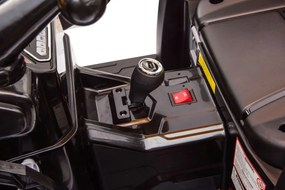 LEAN CARS Batériový traktor s prívesom Hercules Yellow 24V