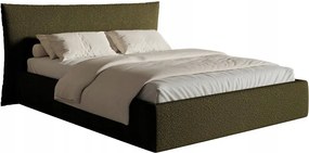 Manželská posteľ 140 cm Swiftie 140 (olivová čierna)