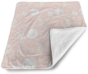 Sablio Deka pre bábätko Oblaky a mesiac - 80x100 cm