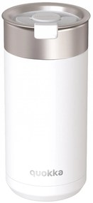Nerezový termohrnček so sitkom Boost White 400 ml