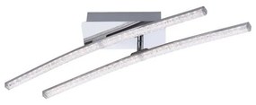Leuchten Direkt 11290-17 - LED Prisadený luster SIMON 2xLED/5W/230V lesklý chróm