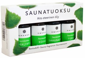 Set vôní do sauny Emendo 4x10ml