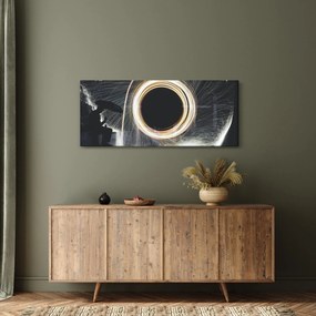 Obraz - Svetelná šou v daždi (120x50 cm)