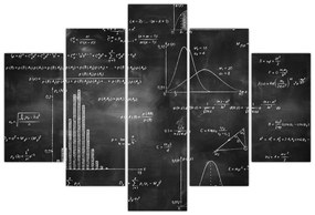 Obraz - Láska k číslam (150x105 cm)