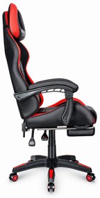 1039 Herná stolička čierno-červená