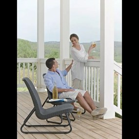 KETER RIO PATIO Set balkónový, antracit 17197637