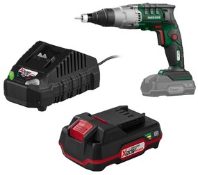 Parkside®  Aku skrutkovač na sadrokartón Ptbsa 20-Li B2 + Akumulátor 20 V/2 Ah + Nabíjačka na akumulátor 20 V/2,4 A  (800011705)