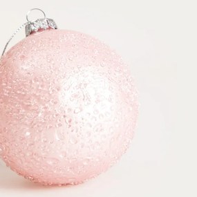 Vianočná dekorácia FJER ružová 751912