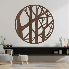Dizajnová drevená dekorácia  kvetinový ornament | SENTOP HDF0376