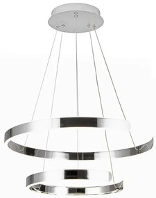 LED Stmievateľný luster na lanku LED/120W/230V 3000-6500K + diaľkové ovládanie