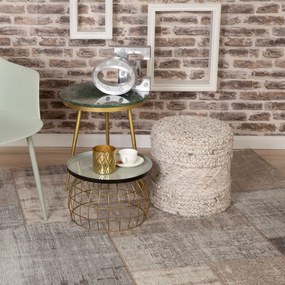 Obsession, Kusový koberec GENT 751 SILVER, 155x230, šedá, chodba / predsieň