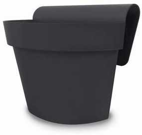 Kvetináč Merlose Espirit 30x20x20h Antracit Eo20