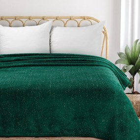 DEKA Z MIKROFLANELU BLINK 150X200 CM TMAVOZELENÁ