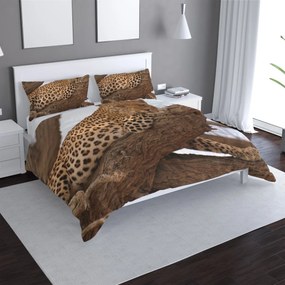 Sablio Obliečky Leopard 2 - 140x220 / 90x70
