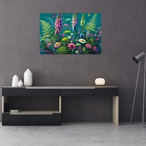 Obraz - Lúčne kvety (90x60 cm)