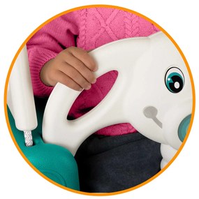 Sloník vedro hojdačka 3v1 Ricokids tyrkysová
